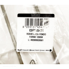 ТЭН нижний 1200W для духовки Indesit C00045431