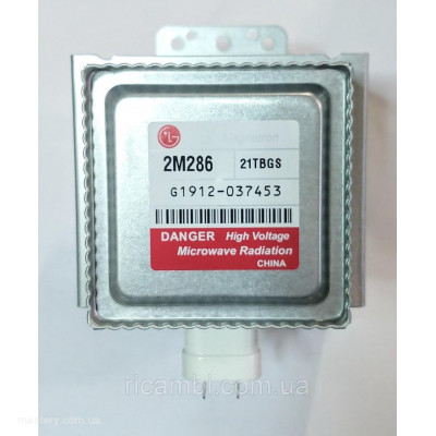 Магнетрон 2M286 для СВЧ печи LG EAS61382908