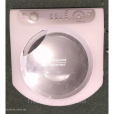 Люк в сборе с модулем индикации стиральной машины Ariston Aqualtis C00258826
