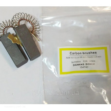 Щетки 12,5 с пружинкой 154740 Bosch Siemens