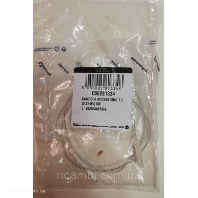 Свеча поджига для плиты Indesit, Ariston C00281334
