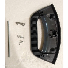 Ручка люка Ariston C00288568, чорна, для пральної машини