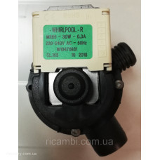 Насос с бункером в сборе для стиральной машины Whirlpool 480111100786